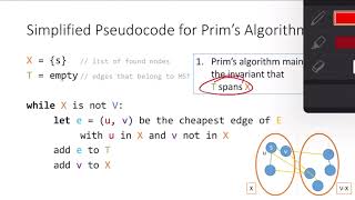 Prim's Algorithm 4: Prim's Finds Spanning Trees
