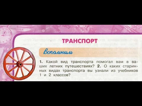 Видеоурок по окружающему миру 3 класс перспектива
