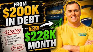 From $200K in Debt to a $228K Month as an Electrician | James Crews
