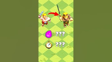 Barbarian Level 1 to Max – Full Upgrade Cost & Time 🔥 | Clash of Clans