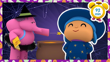 🍵 POCOYO in ENGLISH - Witches On Halloween Night [92 min] Full Episodes |VIDEOS & CARTOONS for KIDS