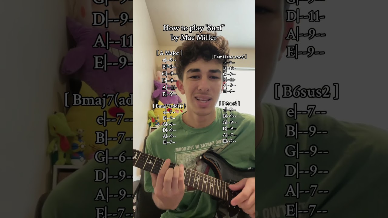 Easy Song ANYONE Can Play “Surf” - Mac Miller