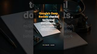 Google's Deep Review checks technical documents