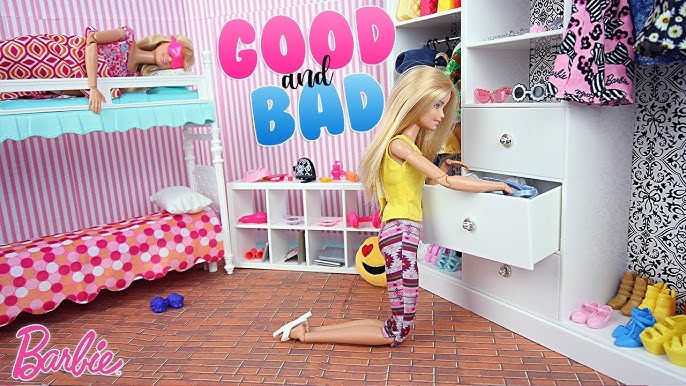 DIY - Comment faire la chambre de Barbie - How to make Barbie doll room 