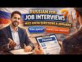 Russian for Job Interviews – Must-Know Questions &amp; Answers
