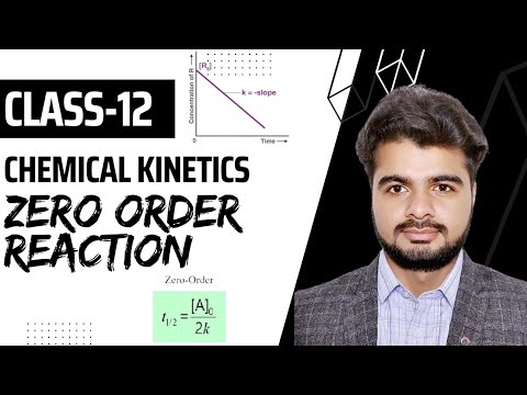 ZERO ORDER INTEGRATED RATE LAW Chemical kinetics#chemistryclass12 # ...