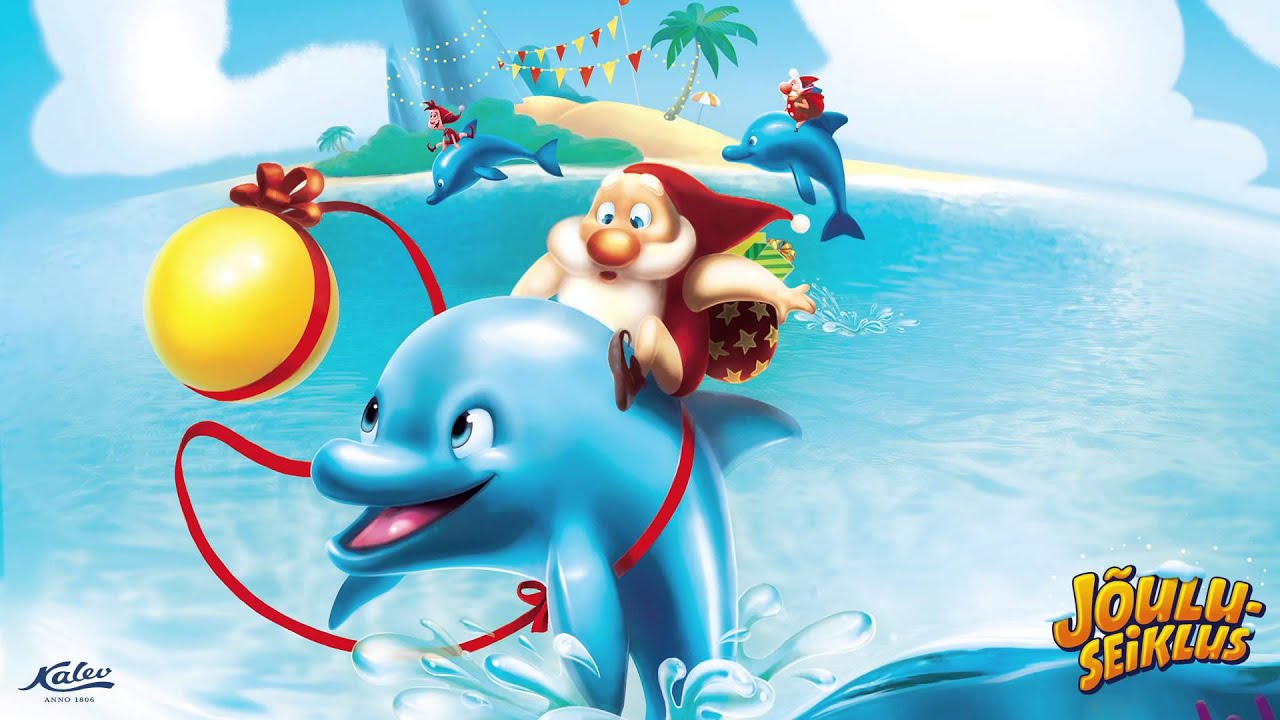Jõuluseikluse muinasjutt “Delfiin Delila suur sõber”