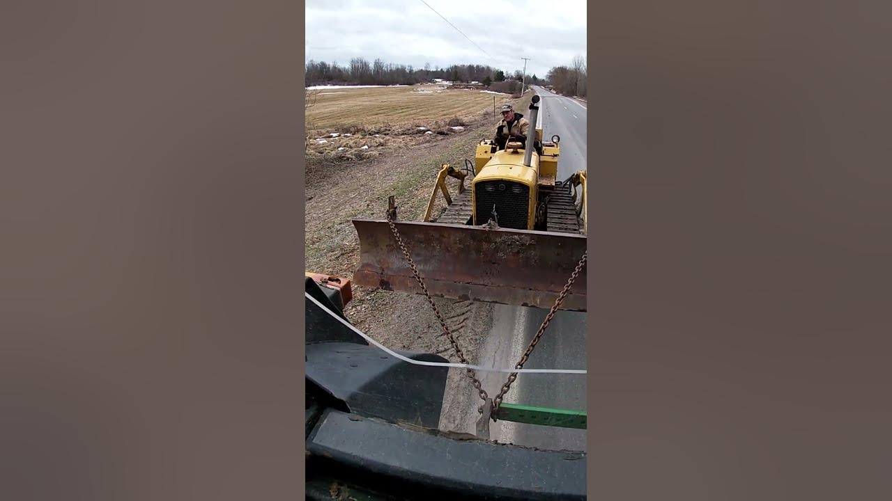 Getting the John Deere 350 Dozer in for Repairs #shorts 1 - YouTube