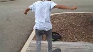 Heel flip Fail