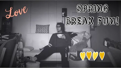 Spring Break Shenanigans in College