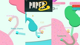 Mai game Paper io 12 detik langsung peringkat 1🥰🤩 screenshot 5