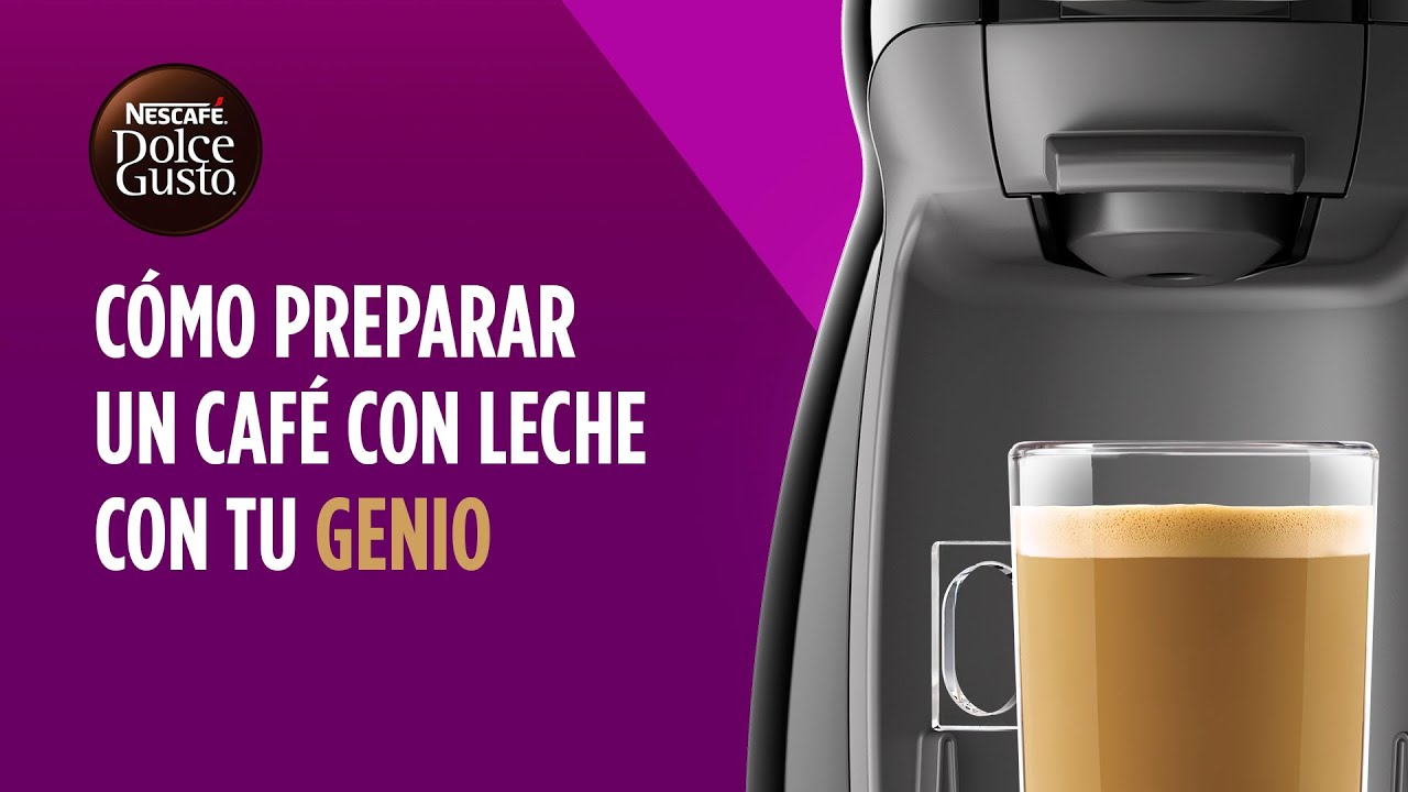 Cómo preparar un Café con Leche con la cafetera automática