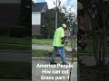 How American People Cut Grass Part 1 Shorts Eti SVlogHoustonUSA