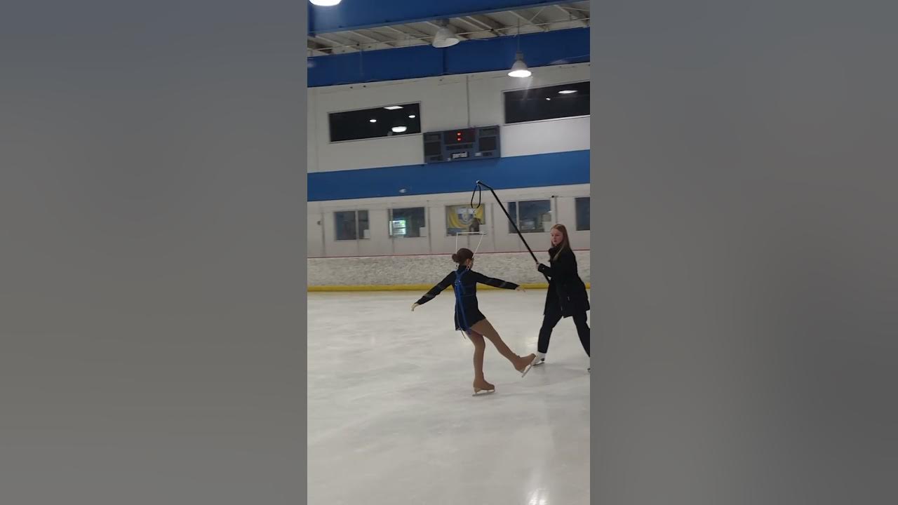 Figure Skating Harness practice 1st time ever! YouTube
