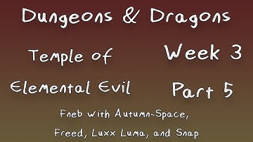 D&D Temple of Elemental Evil! Week 3, Part 5