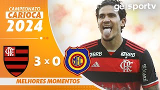 FLAMENGO 3 X 0 MADUREIRA | MELHORES MOMENTOS | CAMPEONATO CARIOCA | ge.globo