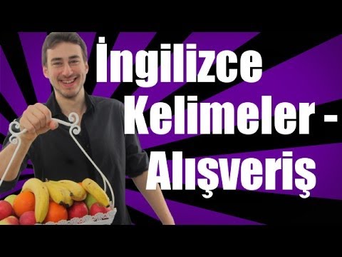 İngilizce kelimeler - Alışveriş ile ilgili İngilizce kelimeler