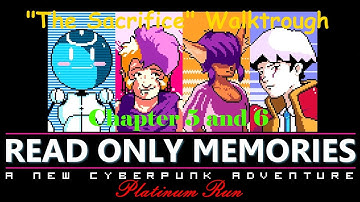 2064 Read Only Memories PS4 Platinum ("The Sacrifice" Ending Walktrough)