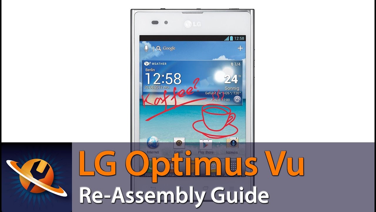 LG Optimus Vu Re-Assembly Repair Guide