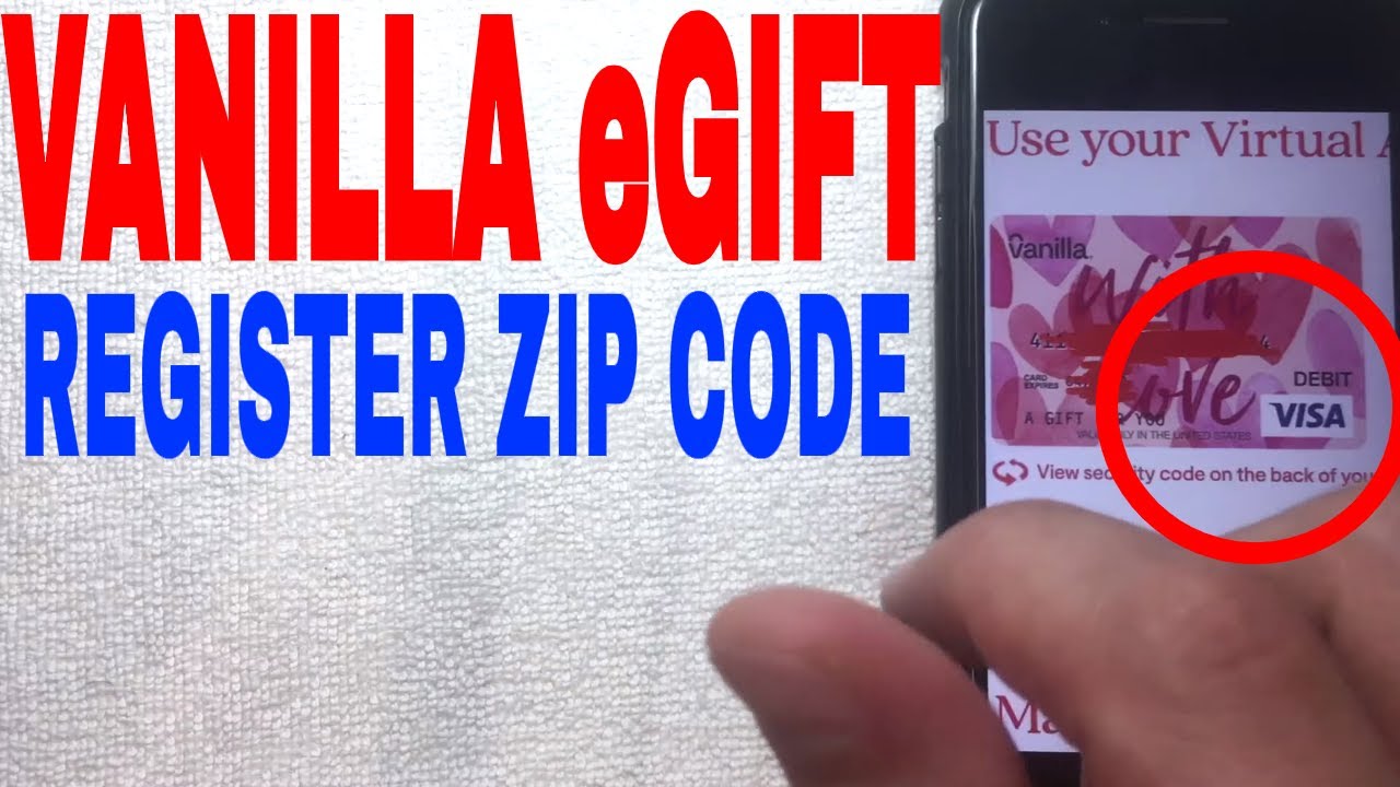 What Zip Code To Put For Visa Gift Card - TERGTO