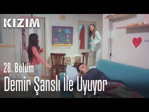 Demir, Şanslı ile uyuyor - Kızım 28. Bölüm