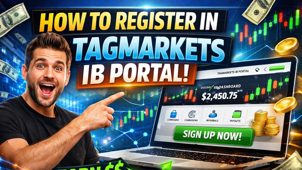 TagMarkets IB Portal Explained | How to Register & Earn Commission | 