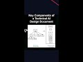 Key Components of a Technical AI Design Document #ai #artificialintelligence #machinelearning Key