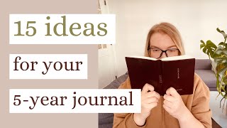 15 Ways to Use Your 5-Year Hobonichi Journal