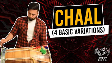 Chaal Rhythm (4 Basic Variations) [Simply Dhol #001] | Manvir Hothi
