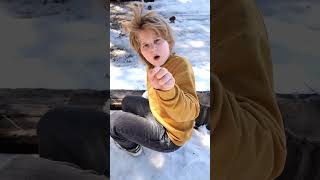 Snowball Revenge FAIL #funnyfamily #funny #comedy