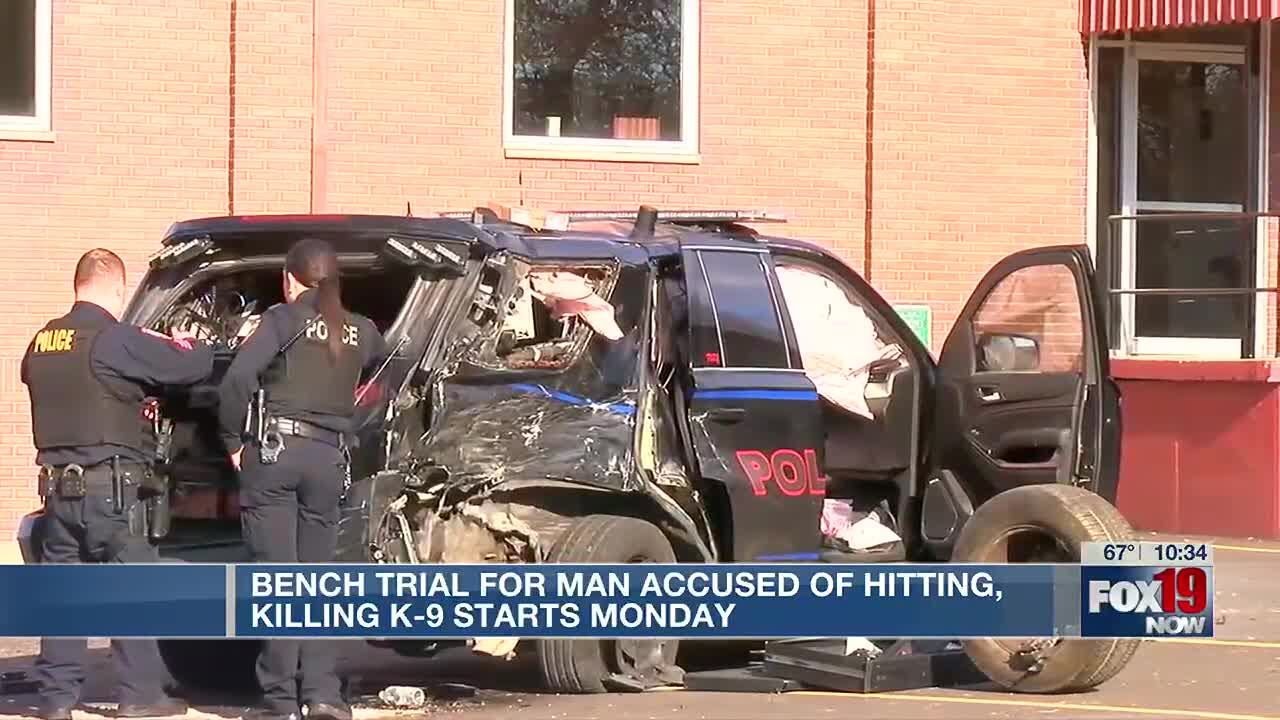 Bench trial for man accused of hitting, killing K-9 starts Monday - YouTube