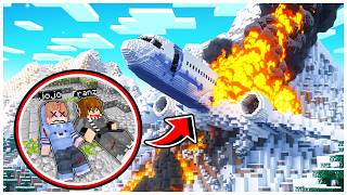 FRANZ & JOJO MENCOBA BERTAHAN HIDUP SAAT KECELAKAAN PESAWAT di MINECRAFT!