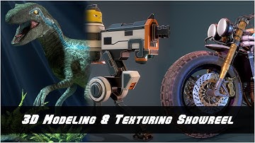 Shubham B. Jadhav 3d modeling & texturing Showreel 2021, Arena Animations.