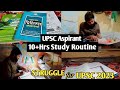 Upsc study vlog  a day in the life of upsc aspirant  upsc studyvlog ias