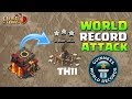 WORLD RECORD ATTACK | Th10 3 Star Fully Max Th11 - Clash of clans (COC)