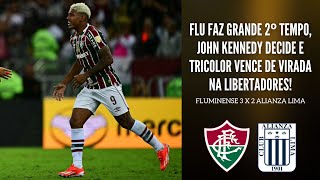 JOHN KENNEDY FAZ GOL DA VIRADA NO MARACANÃ E FLUMINENSE VENCE MAIS UMA NA COPA LIBERTADORES!