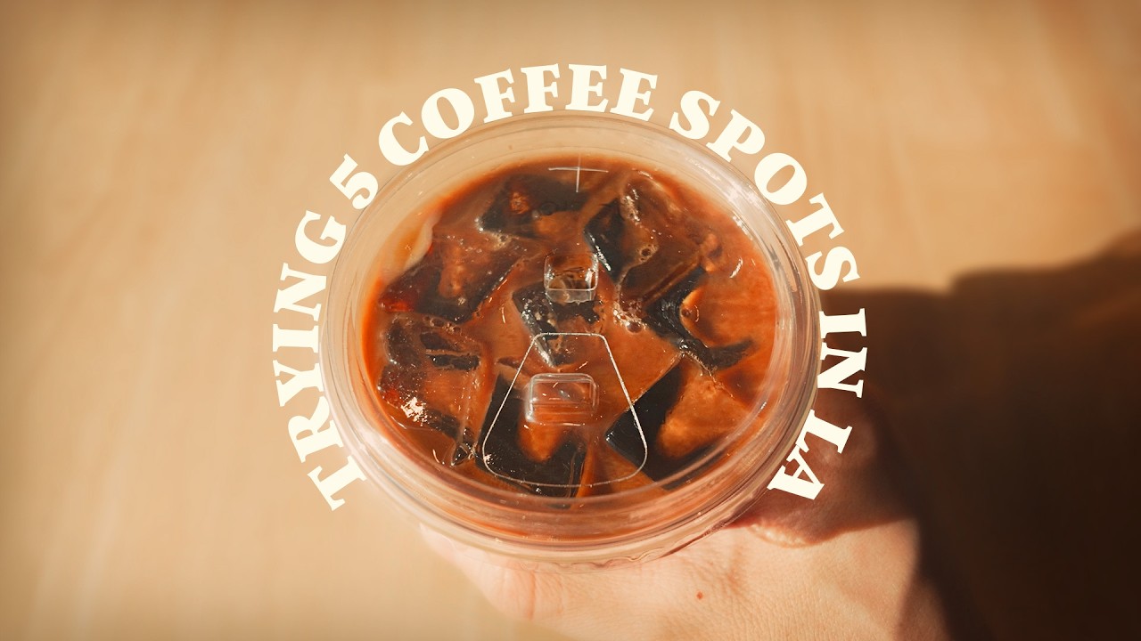 Я посетил 5 кофеен в Лос-Анджелесе.