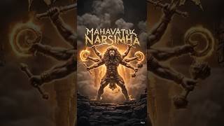 Vishnu Mahavatar Narasimha Roar 🔱🙏 | Ugram Veeram Maha Vishnum | Divine Protection &amp; Fearless Power