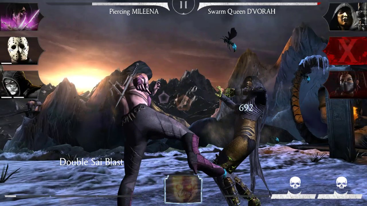 Piercing Mileena showcase|Mortal Kombat X mobile - YouTube