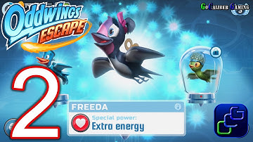 Oddwing Escape iOS Walkthrough   Part 2 - Stage 7 Freeda Unlocked