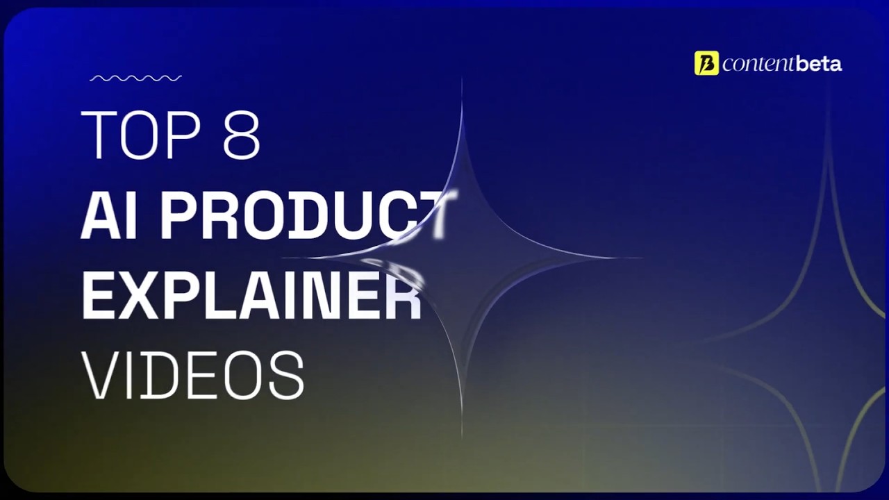 Top 8 AI Product Explainer Video Examples | By Content Beta - YouTube