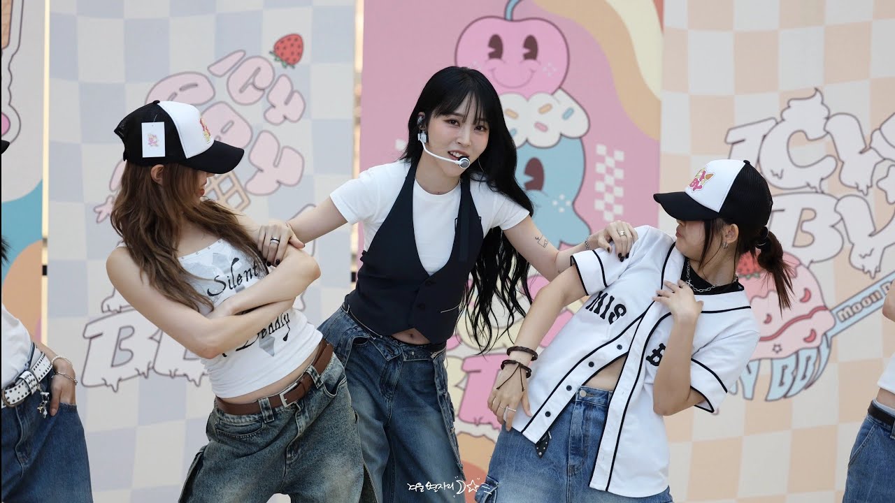 250621 [ICY BBY] RELEASE BUSKING 문별 직캠