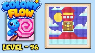 Colony Flow Level 96 Walkthrough Solution