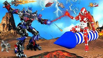 JCB रोबोट Vs ट्रैक्टर रोबोट | JCB Robot Vs Tractor Robot |Robot Wala Cartoon|Robot Cartoon|