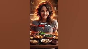 Top 10 Iron-Rich Foods to Fight Fatigue and Boost Energy! #health #wellness