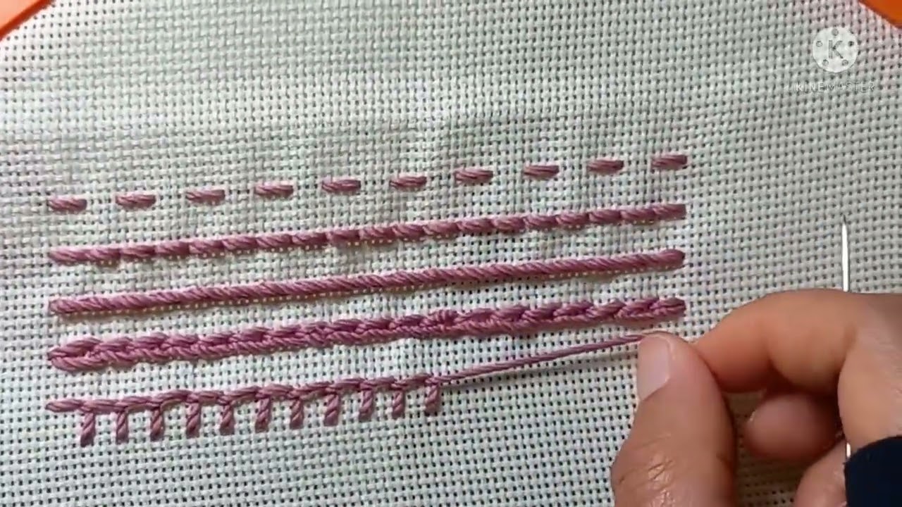 Belajar Menyulam Tusuk Feston // Tusuk Dasar #5