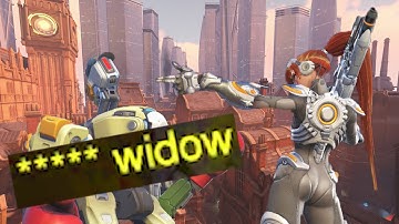 Main reason we all hate widowmaker | Overwatch 2 support/DPS Gameplay
