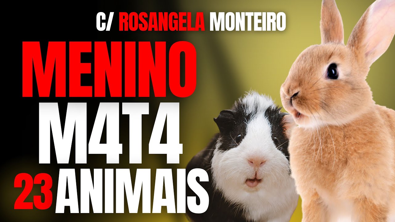 PSICOP4T4 MIRIM? MENINO DE 9 AN0S M4T4 23 ANIMAIS - C/ ROSANGELA MONTEIRO