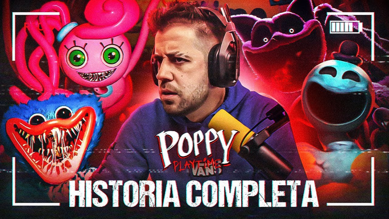 la historia completa de poppyplaytime en un solo video