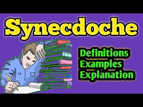 What is synecdoche | Synecdoche |  Synecdoche definition | Figure of speech